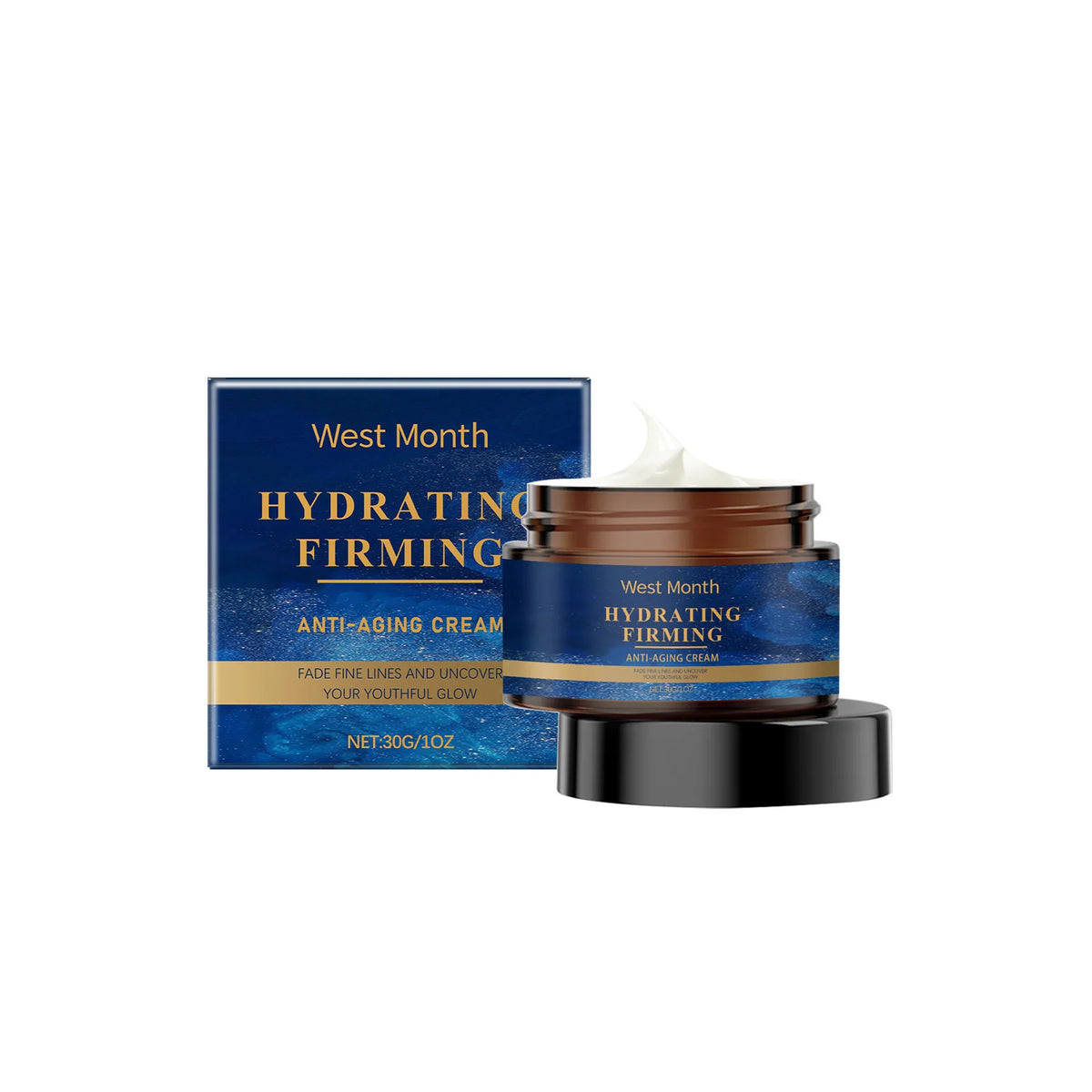 Anti Aging Facial Serum Firming Lifting Fade Fine Lines Deep Moisturizing Whitening Anti Dark Circles Wrinkle Remover Face Cream Zpaxo 30g Face Cream