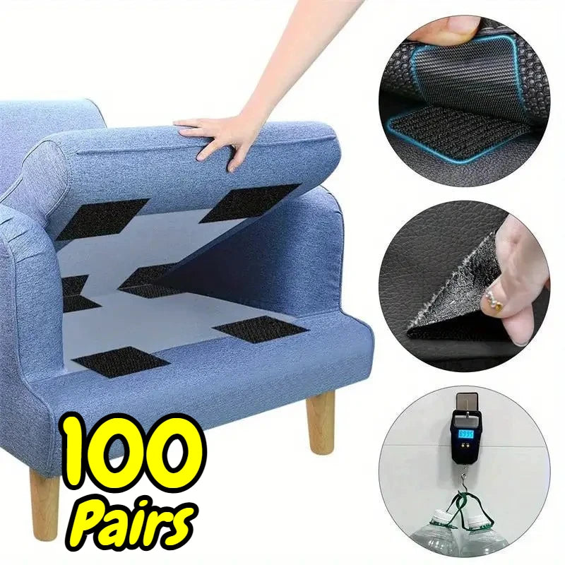 Foot Mats Fixed Sticker Magic Sticker Car Adhesive Backing Strong High Viscosity Non-marking of Holes and Screws Adhesive Zpaxo