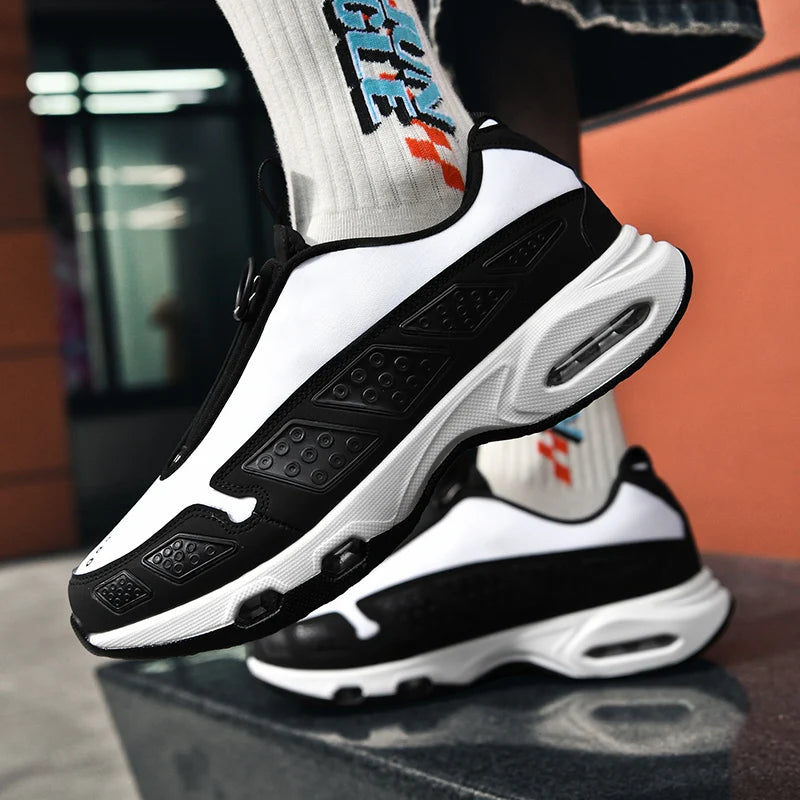 Men's Casual Sneakers Luxury Trainer Shoes Breathable Race Running