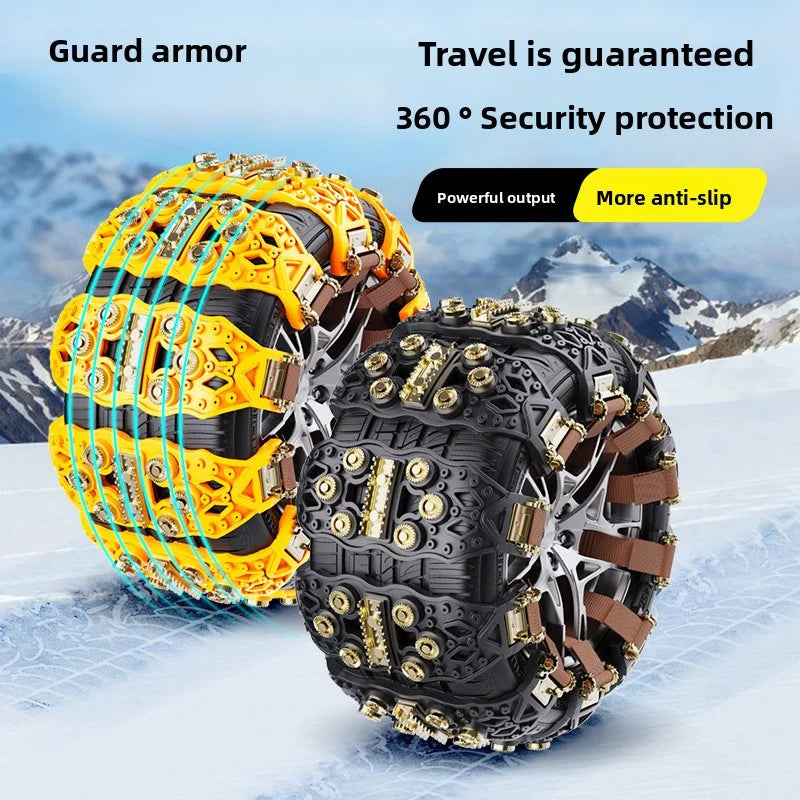 TPU Winter Snow Chains – Universal SUV, Car & Off-Road