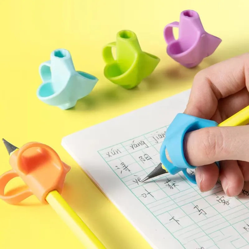 Kids Silicone Pencil Grips – Ergonomic Writing Aid 5/30 Pack