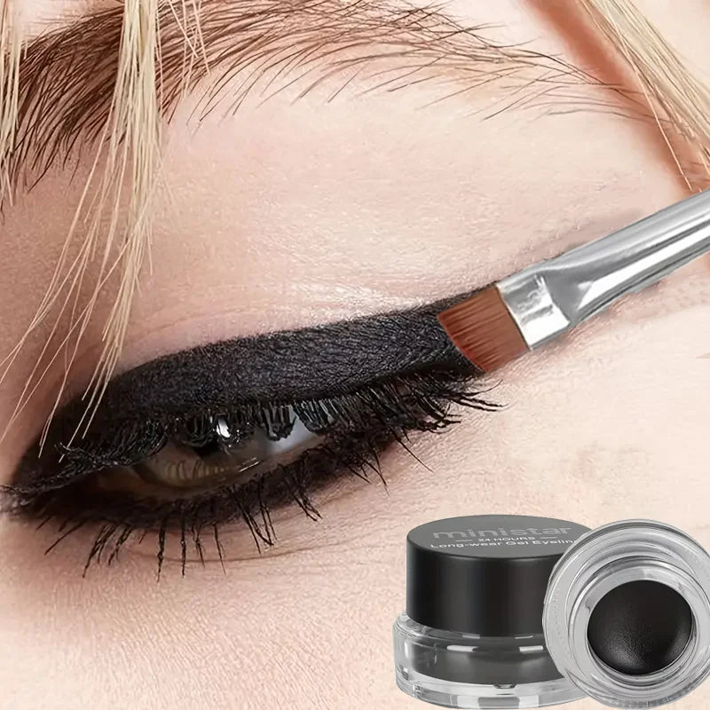 Eyeliner Gel Eyebrow Pomade Waterproof Sweatproof Smudge Proof