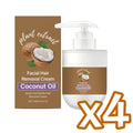 Coconut Hair Removal Cream – Painless & Gentle Depilatory Hair Removal Cream Zpaxo 100g Boxed x 4