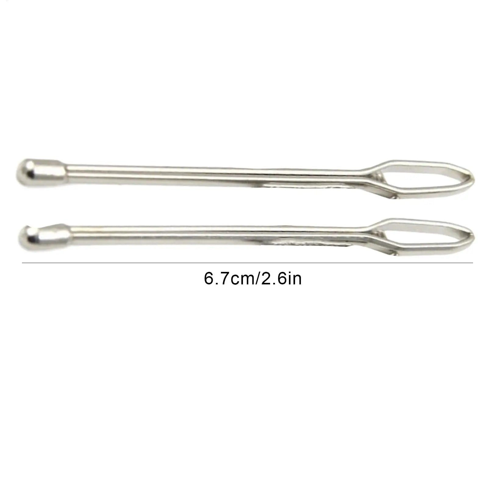 2pcs Wear Rope Garment Clips Sewing DIY Tools Elastic Band Tape Punch Cross Threader Wear Elastic Clamp Zpaxo