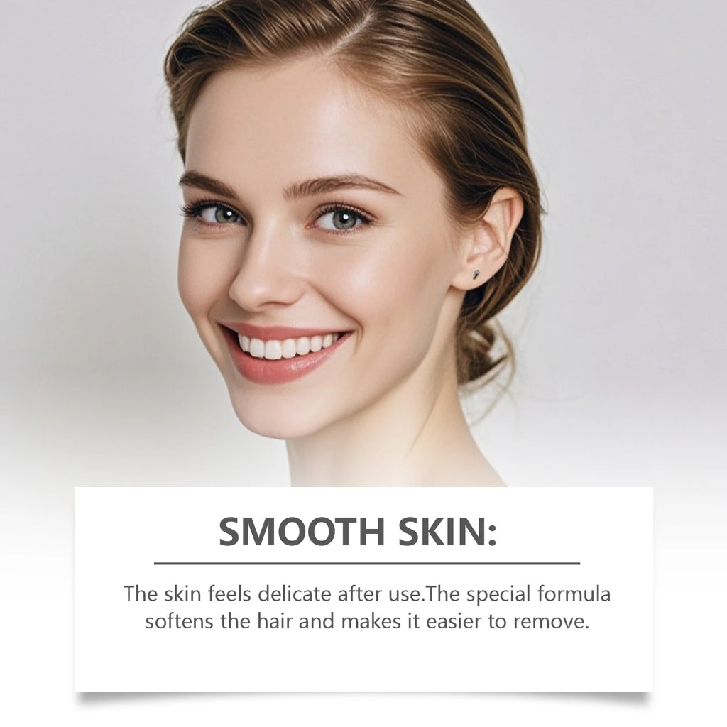 Coconut Facial Hair Removal Cream – Gentle & Fast | 50g Facial Hair Removal Cream Zpaxo