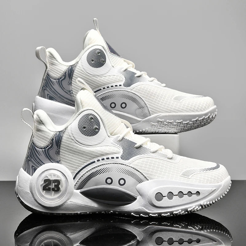 Men's Basketball Shoes Breathable Cushioning Non-slip Wearable Runing