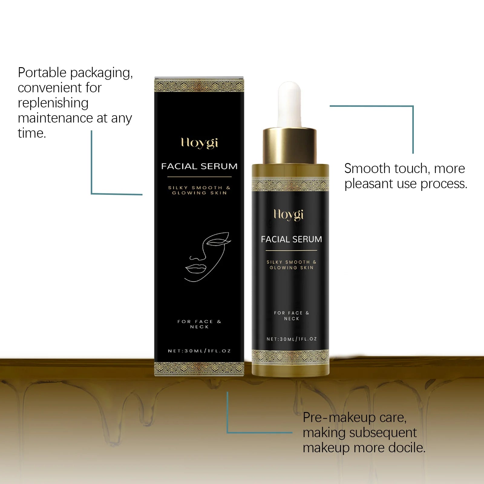 Hoygi Facial Essence Serum – Moisturizing & Radiance Boost Facial Essence Serum Zpaxo