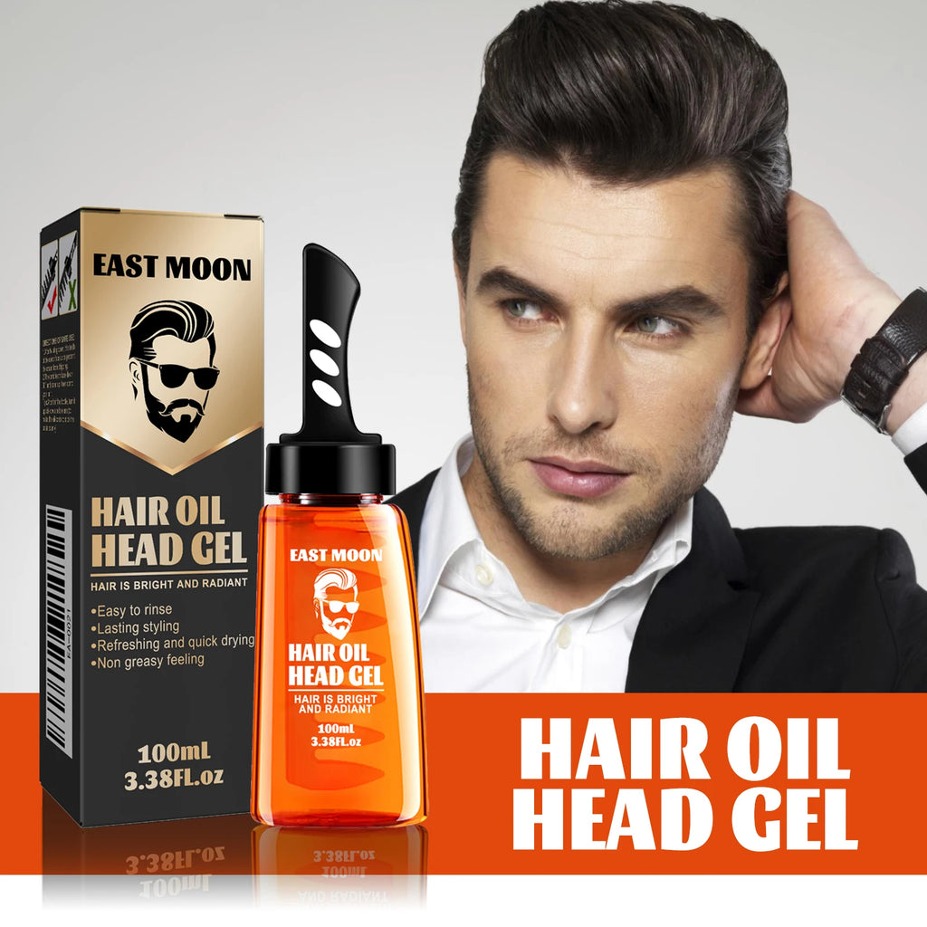 Jaysuing 2-in-1 Men's Hair Wax Gel with Wide Tooth Comb Hair Wax Pomade Zpaxo