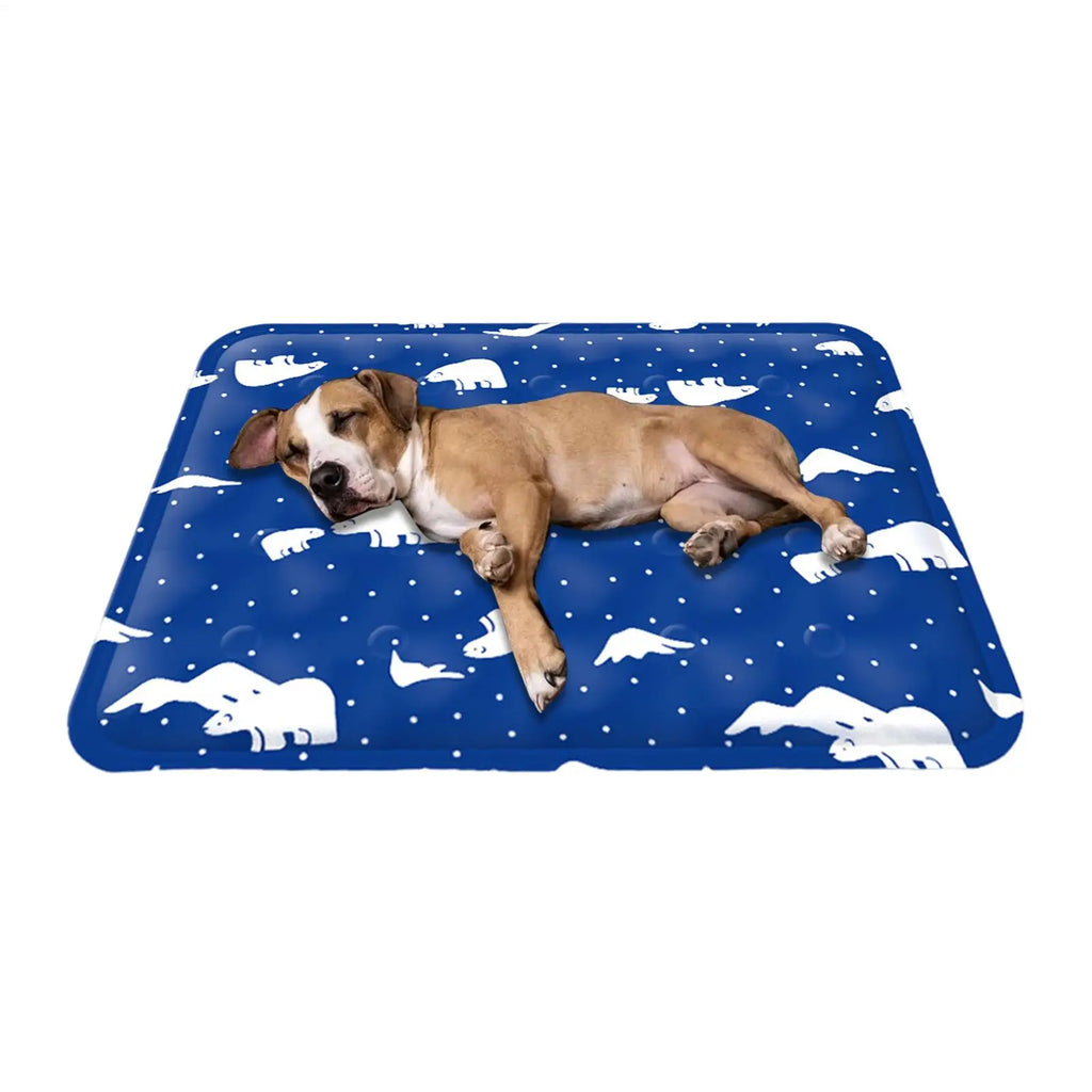 Pet Cooling Mat for Dogs & Cats – Washable Foldable Summer Pad Pet Cooling Mat Zpaxo