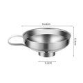 Stainless Steel Wide Mouth Funnel Canning Cup Jam Salad Dressing