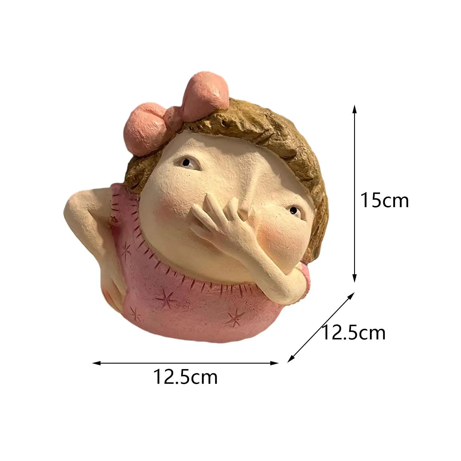 Vulgar Figurine Bathroom Decoration Creative Weird Decor Modern Art Statue Kitschy Figurine Holding Nose Bathroom Statue Zpaxo