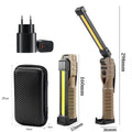 COB LED Work Light Flashlight – 7 Modes, Magnetic, USB Rechargeable