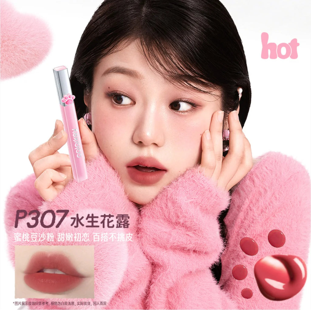 COLORKEY Light Soft Tint Liquid Lipstick Watery Matte Lipgloss Waterproof Non-stick 1.8g Lip Makeup Authentic Original Cosmetics Zpaxo