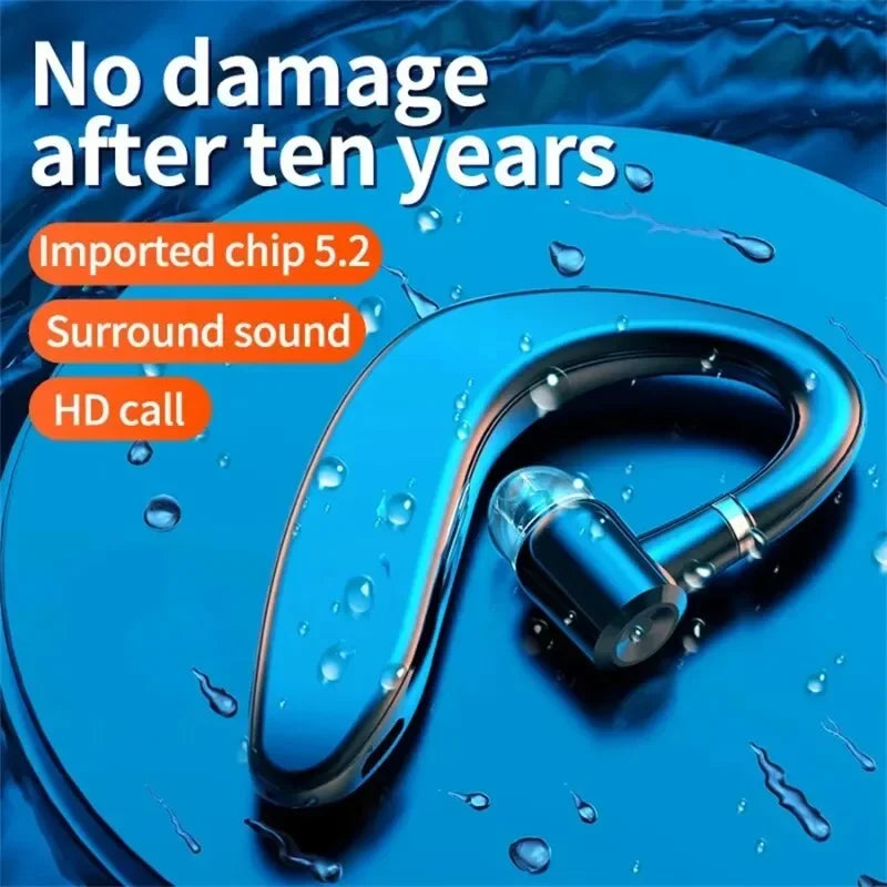 Wireless Bluetooth Headset Single Earplug Long-lasting Business