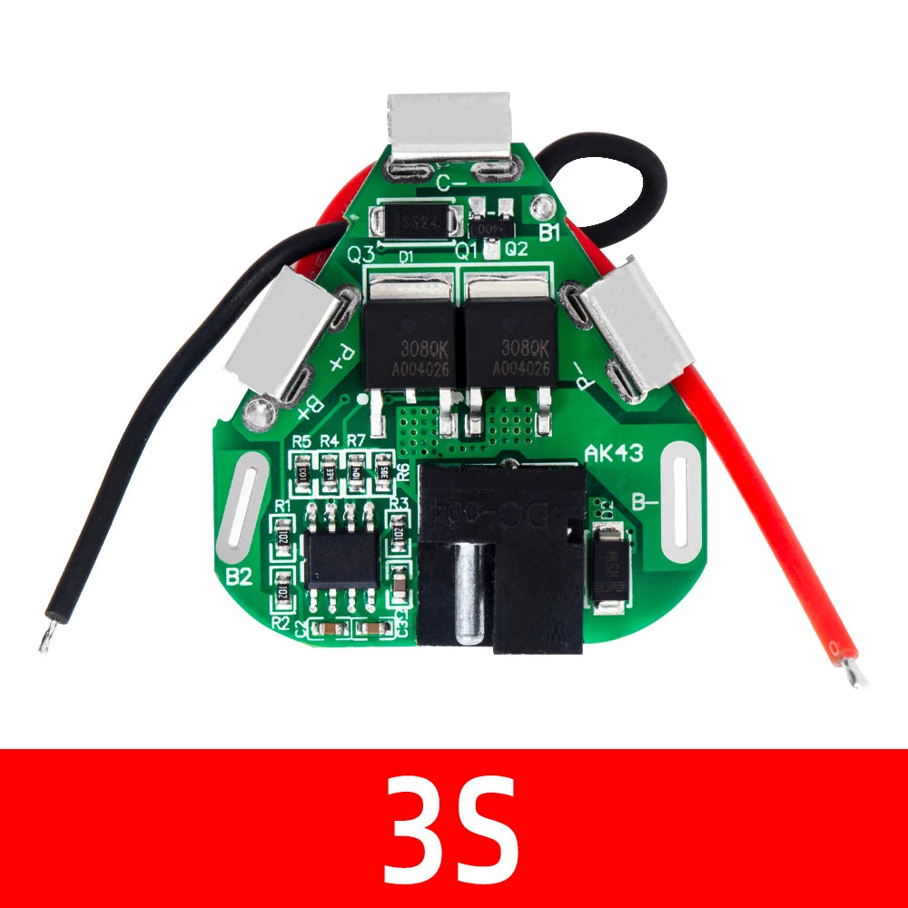 3S 4S 5S Li-ion Battery BMS Protection Board Charge Discharge Module Zpaxo 3s 12.6v bms
