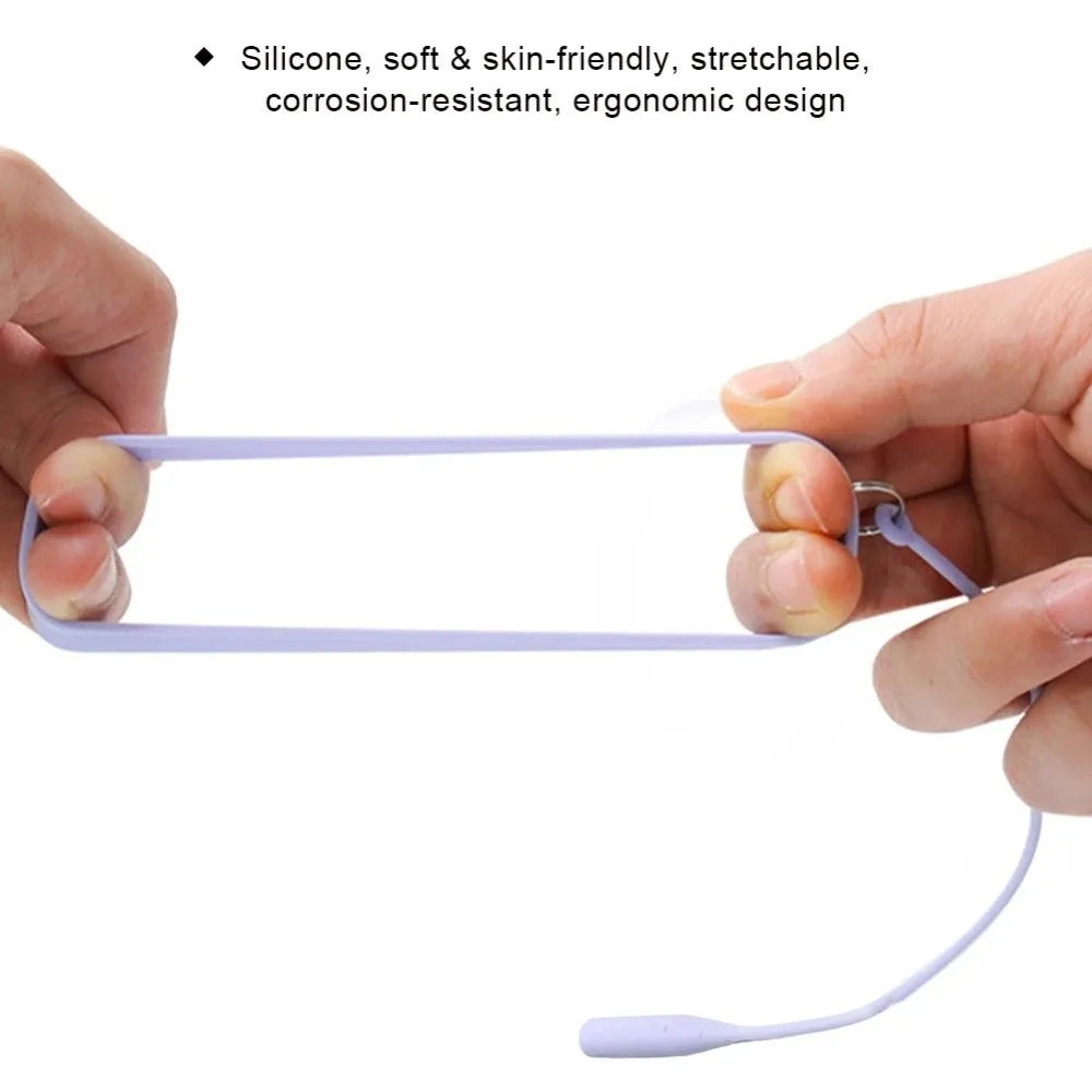 Elastic Silicone Wrist Strap Stretch Firm Eyelash Tweezers Protector Zpaxo