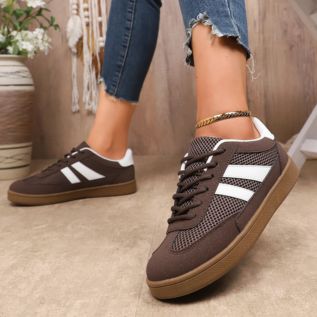 Sports Mary Jane Shoes 2025 Soft Sole Non-slip Mesh Breathable Casual