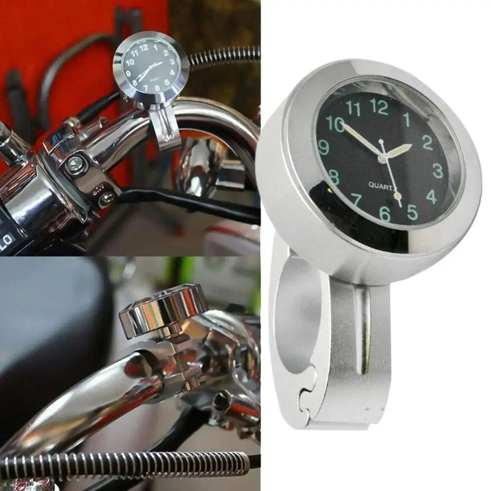 Waterproof Motorcycle Quartz Watch Aluminum Housing Luminous Zpaxo