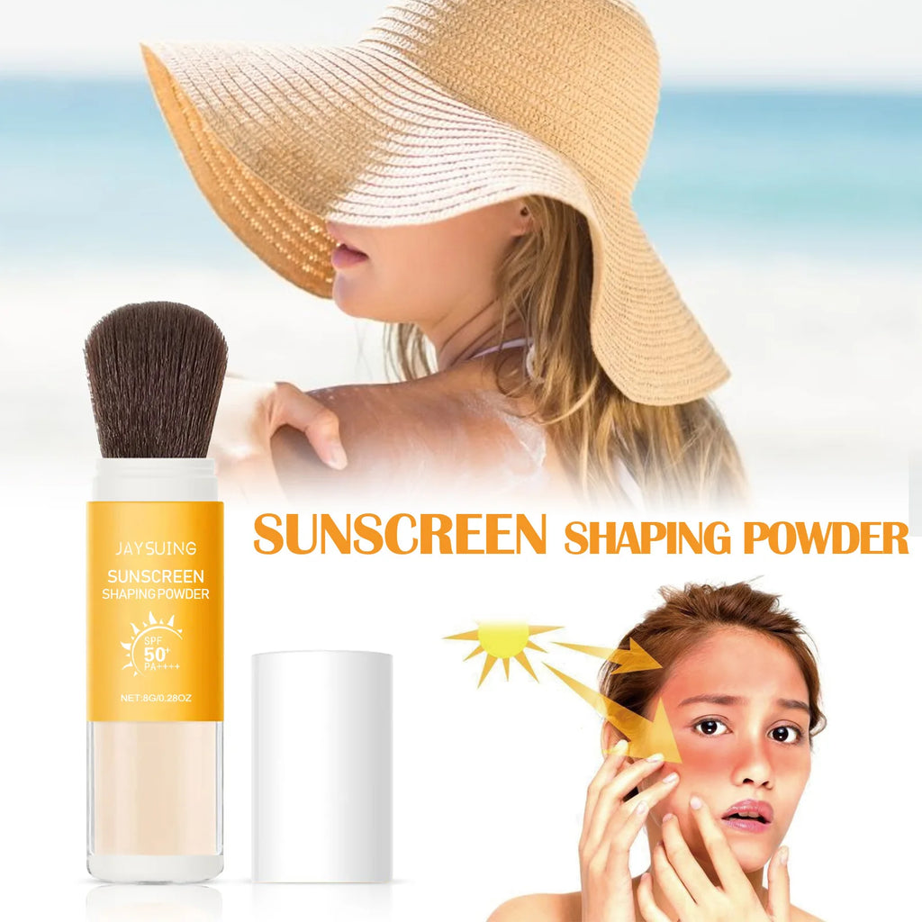 Jaysuing SPF 50 Sunscreen Loose Setting Powder – Oil Control Matte Sunscreen Setting Powder Zpaxo