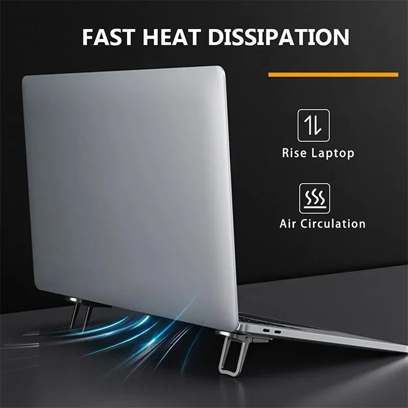 Mini Portable Legs Laptop Stand Holder For Macbook Huawei Samsung Xiaomi Dell ASUS HP Toshiba Notebook Support Keyboard Holder Zpaxo