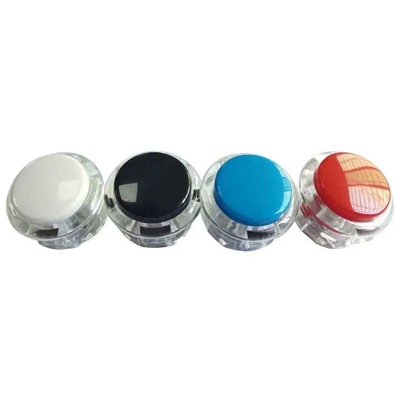 652F Colors Arcade Game Push Button Transparent Crystal Zpaxo