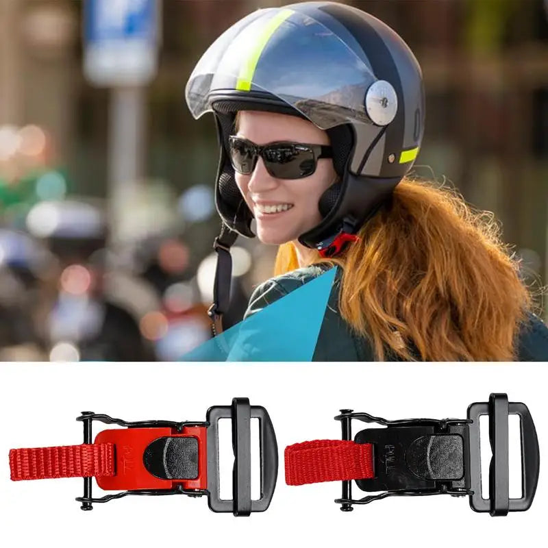 Motorcycle Helmet Buckle Plastic Aluminum Alloy Quick Release Rally
