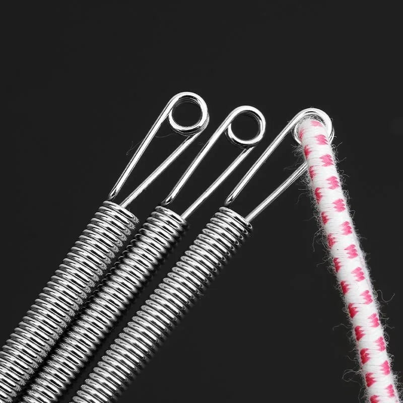 1/10Pcs Rope Threading Tool Bendable Spring Drawstring Threader Clip Drawstring Thread Multi Functional DIY Sewing Accessories Zpaxo