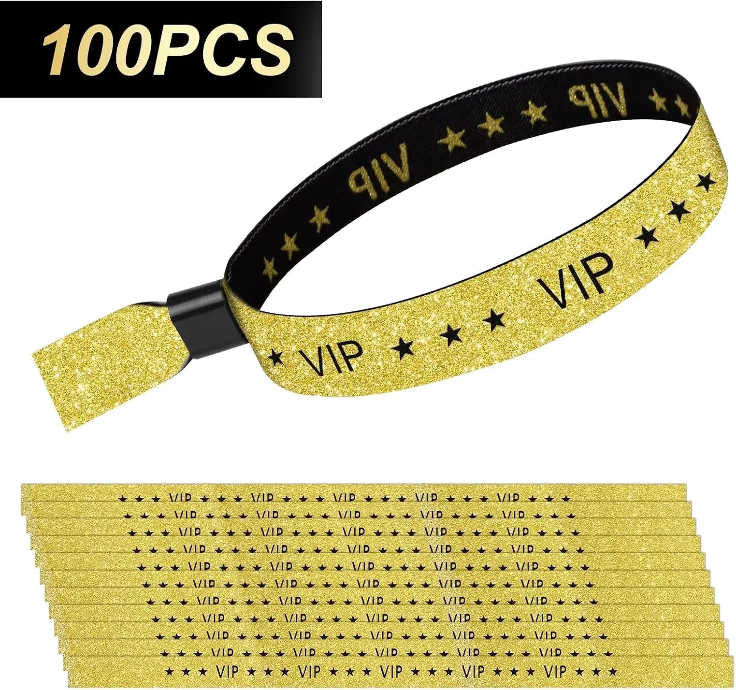 VIP Cloth Event Wristband Fabric Wristbands Solid Party Wedding