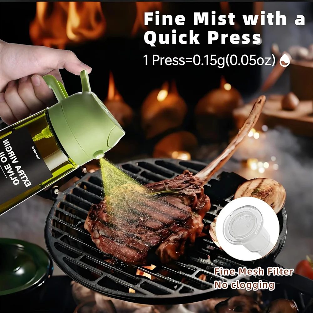 Olive Oil Dispenser Kitchen Stickers 1 Sprayer Cooking Air Fryer Salad Zpaxo