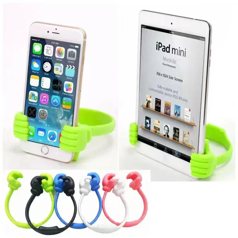 Flexible Phone & Tablet Stand – Universal Lazy Bracket Desk Holder