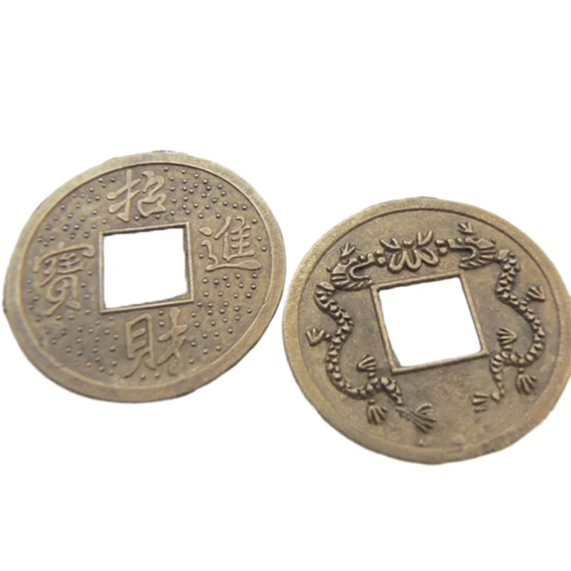 Chinese Feng Shui Coins Wealth Success Lucky Oriental Emperor Qing