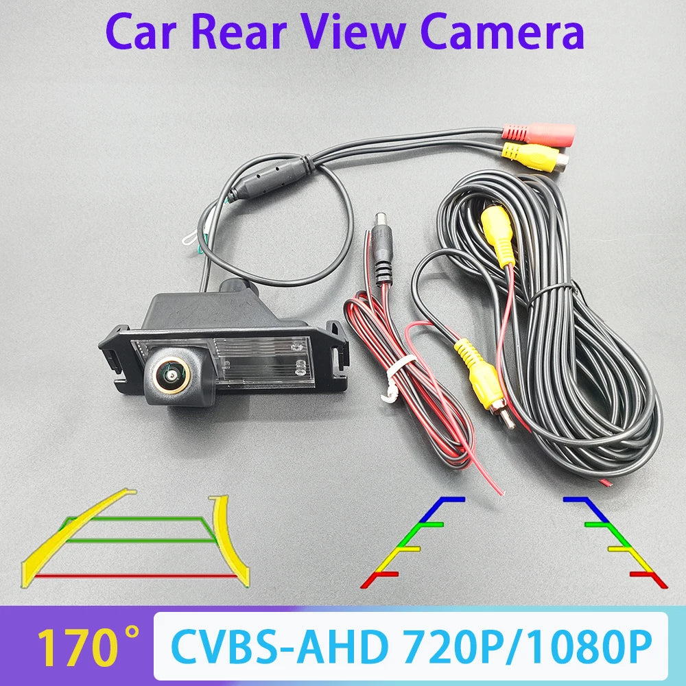 AHD 1080P CVBS Car Reverse Backup Rear View Camera Hyundai I10 I20