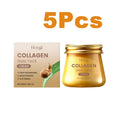 Hoygi Snail Mucin Collagen Cream – Anti-Wrinkle Firming Face Cream Face Moisturizer Cream Zpaxo 5 x 80g Boxed