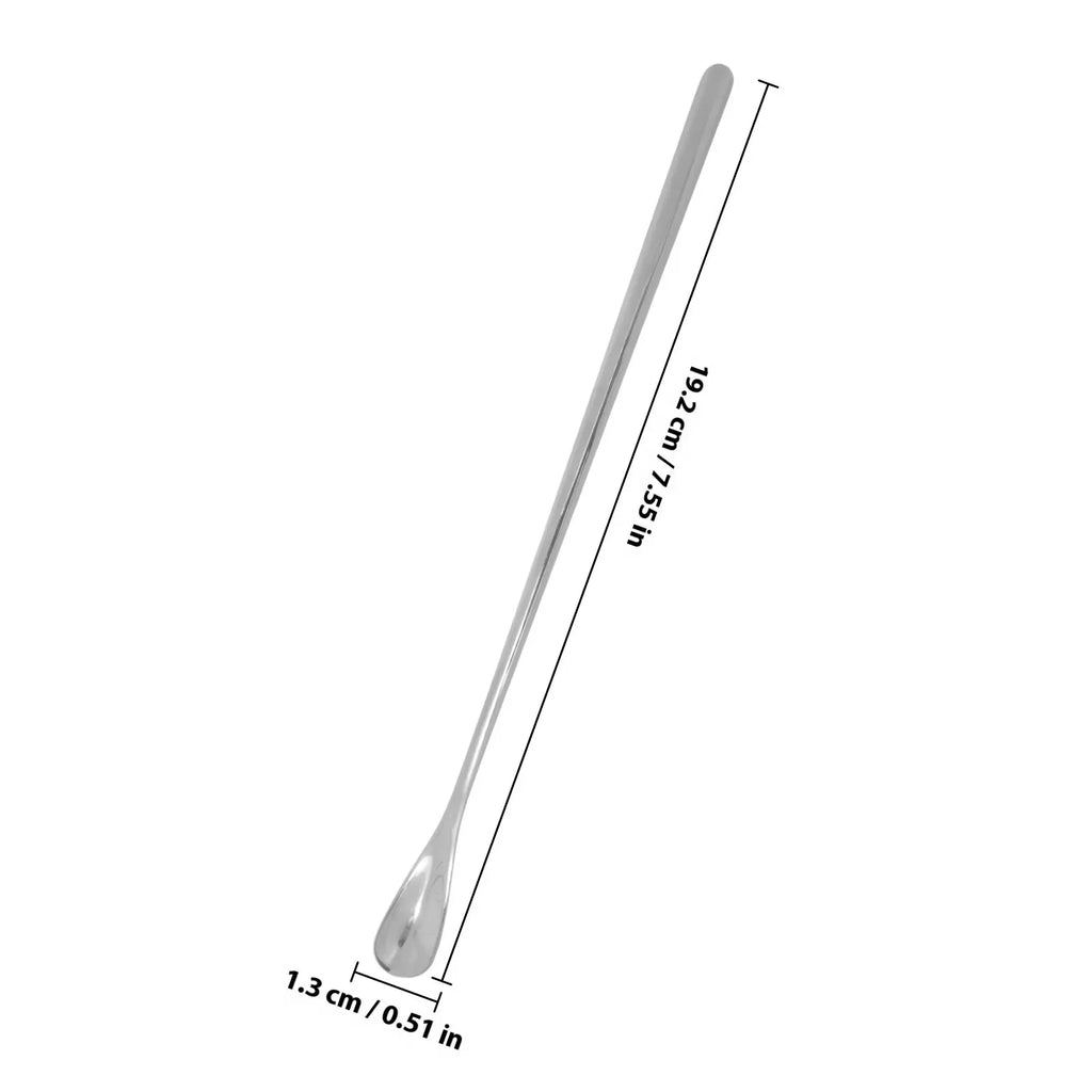Pet Food Scoop Stainless Steel Small Animal Feeding Spoon Portable