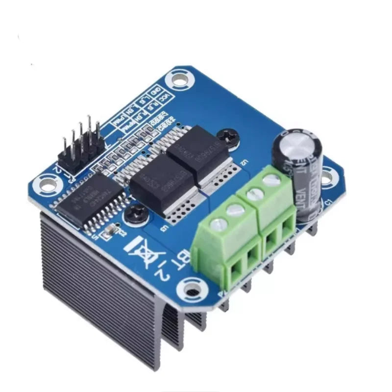 Power Intelligent Vehicle Motor Drive Module BTS7960 43A Current Zpaxo