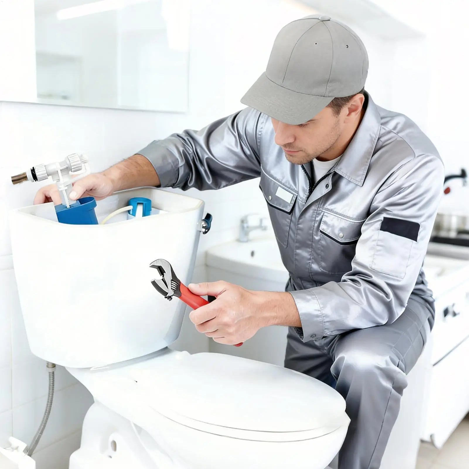 Toilet Inlet Shaft Float Valve Replacement Kits Toilet Fill Valve Repair Accessories Toilet Tank Water Inlet Valve Toilet Parts Zpaxo
