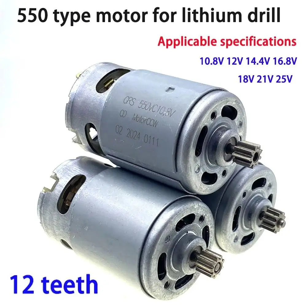 10 8V 12V 14 4V 16 18V 25V RS550 Motor Cordless Metal Power Tool Zpaxo