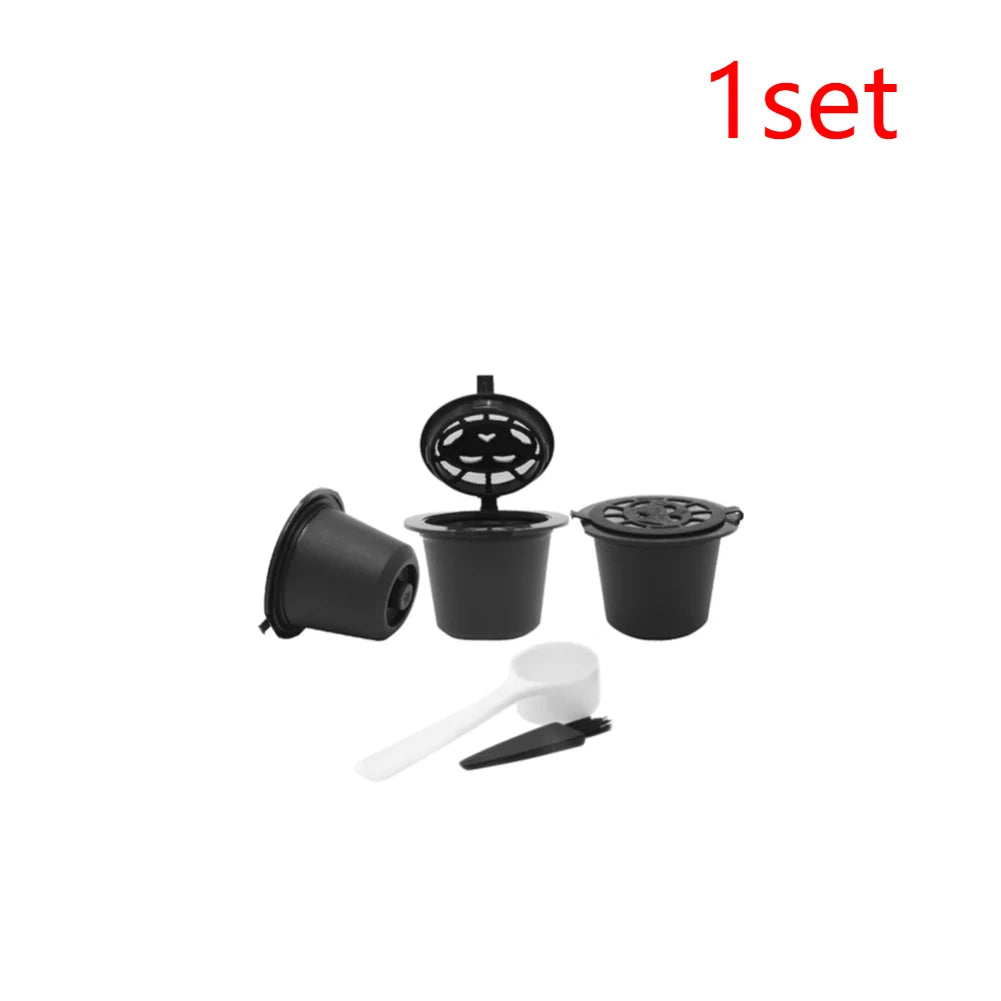 3- Fit Concept Le Cube Maestria Coffee Filter Cup Reusable Capsule Zpaxo Black-3pcs