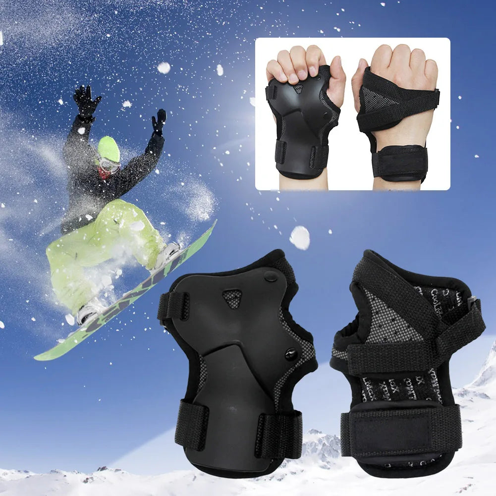 1pair Wrist Guard Absorption Wristsavers Brace Protective Gear Impact Zpaxo