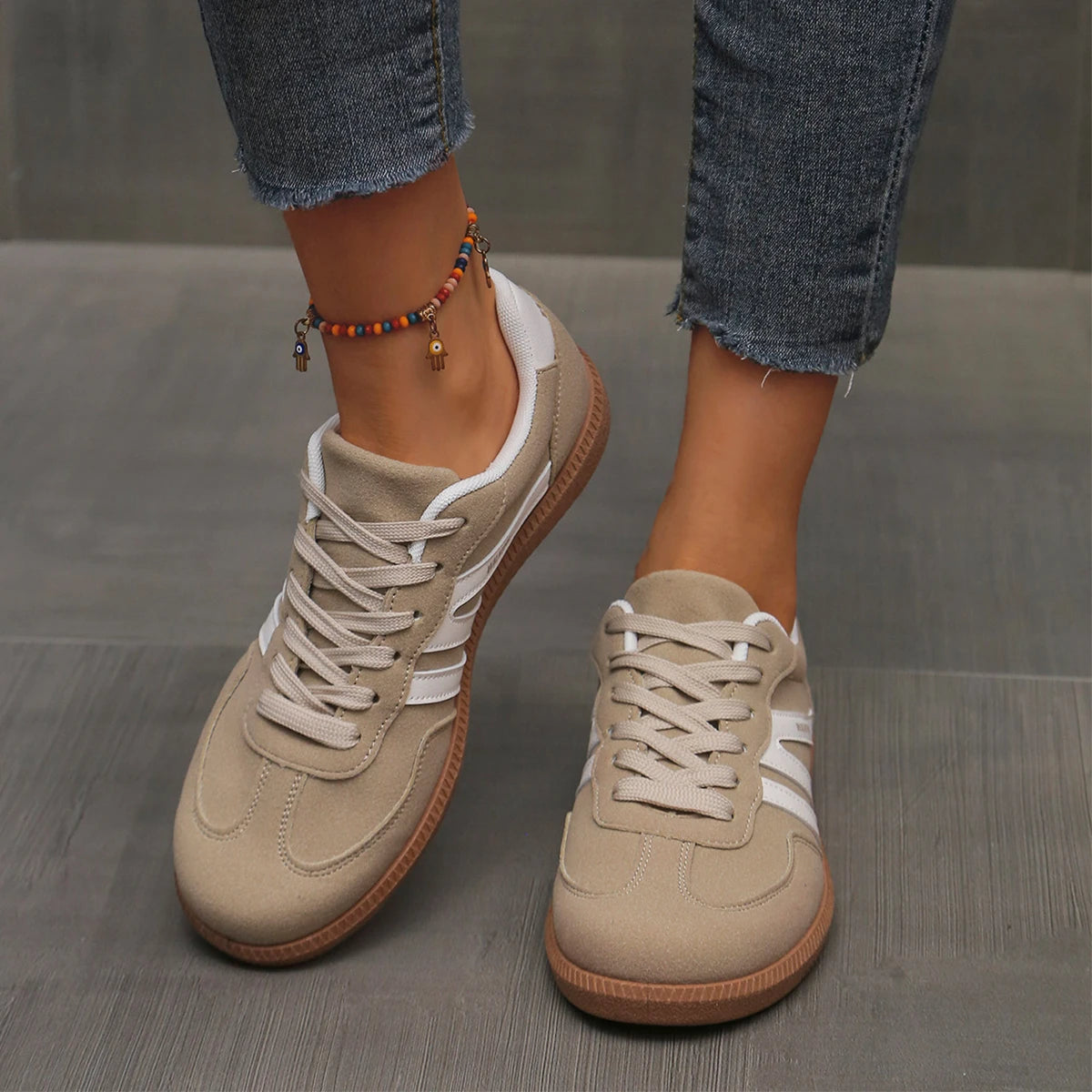 Shoes Women 2026 Spring Autumn Leather Ladies Moral Training