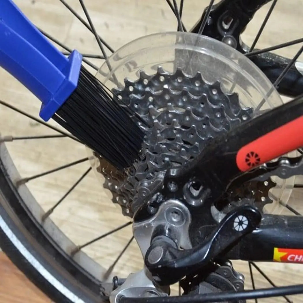 Double-Ended Bike & Motorcycle Chain Cleaning Brush