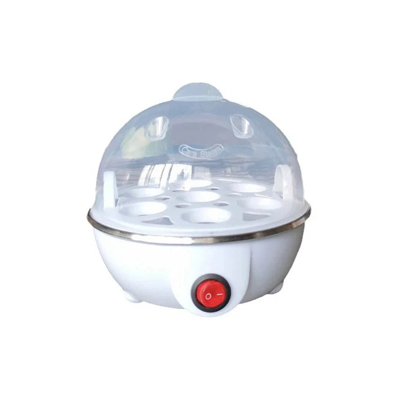 Egg Cooker Automatic Power Off Home 7 Eggs Multi-Functional Steamed Egg Custard Boiled Egg Machine Breakfast Artifact Zpaxo