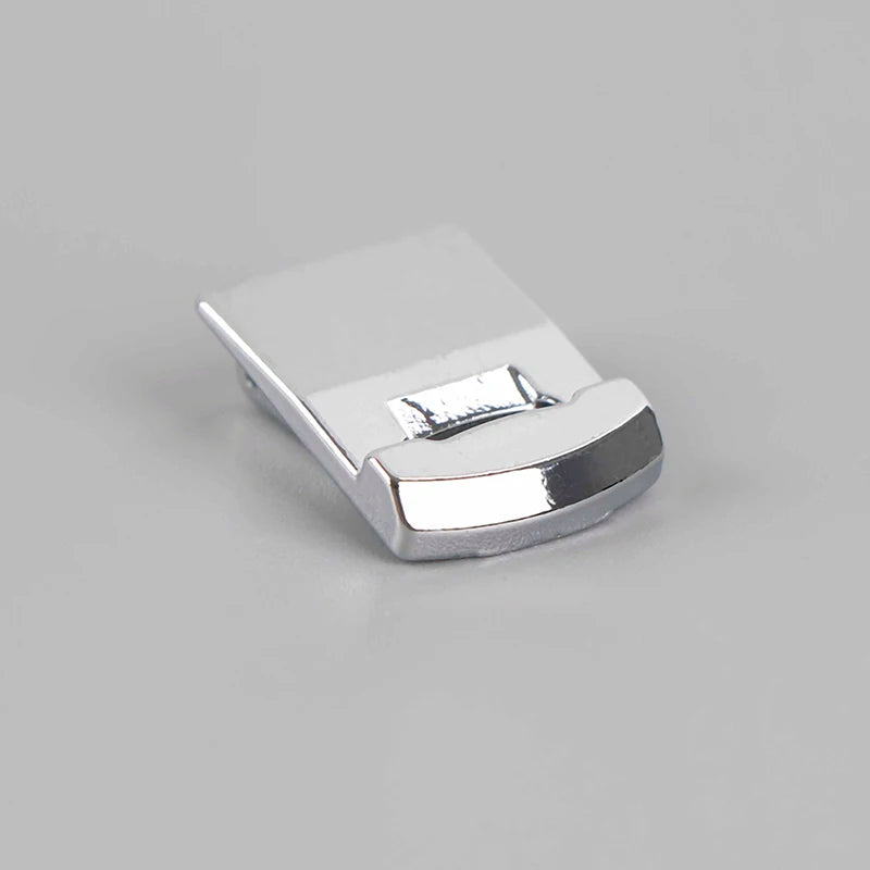 Silver Rolled Edge Presser Foot – Sewing Machine Accessory Sewing Presser Foot Zpaxo
