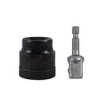 Electric Drill Scissor Jack Adapter & Impact Wrench Socket Set Scissor Jack Adapter Zpaxo Black