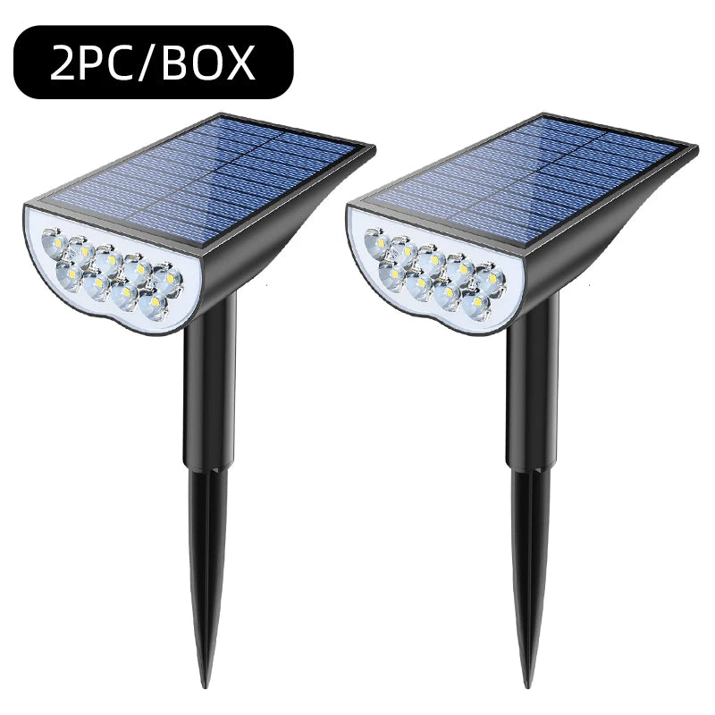 Solar Powered Tree Light Outdoor Dual-use Spotlight Landscape