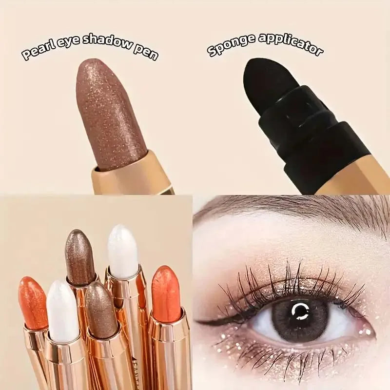 Highlighter Eyeshadow Pencil Shimmer Glitter Contouring Double-headed