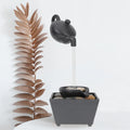 1Set Zen Desktop Waterfall Fountain Decor Electric Tabletop Running Water Ornament for Home Office Hotel Indoor Decoration Zpaxo Default Title