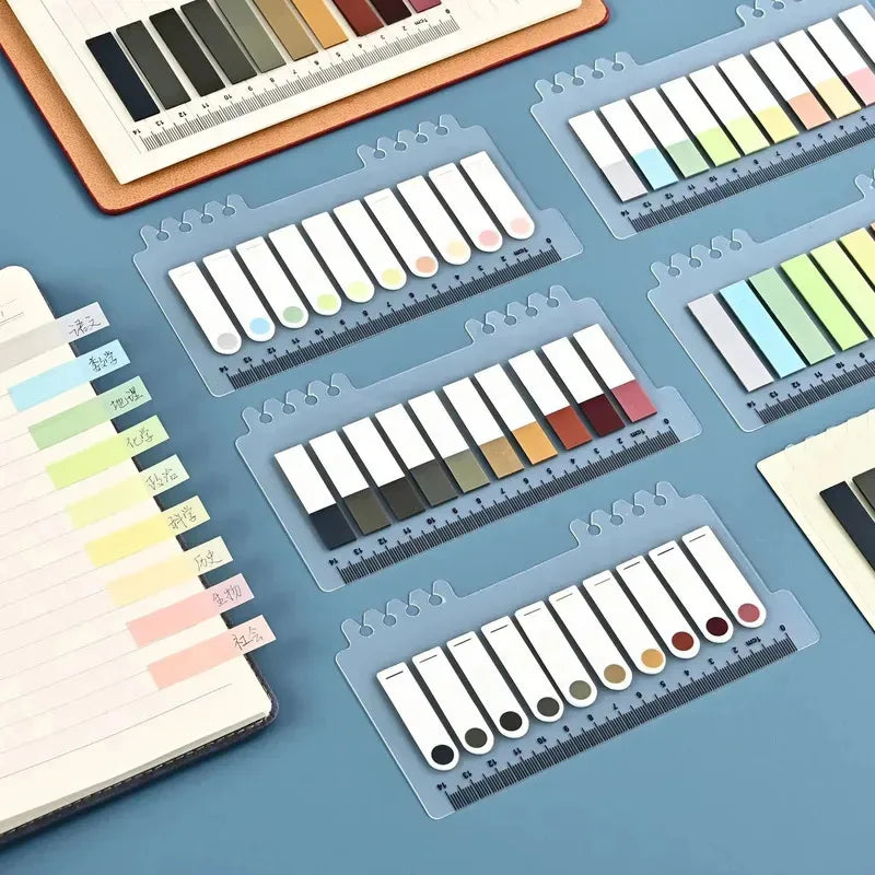 Vintage Sticky Note Tabs – Writable Index Flags & Book Markers