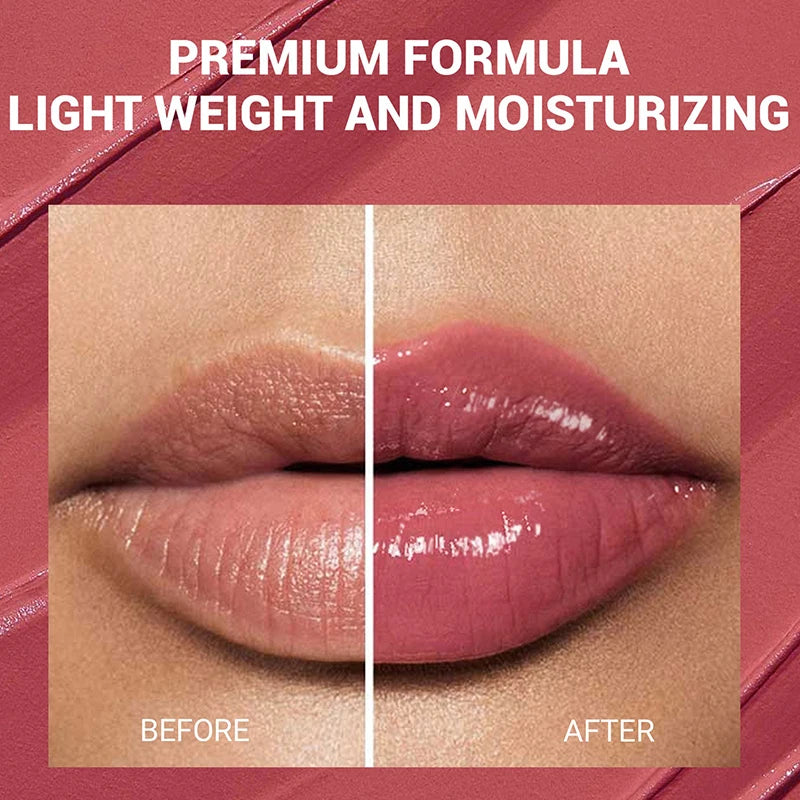 Matte Velvet Moisturizing Lipstick Silky Texture Lasting Easy To Apply Lip Sticks Sexy Red Solid Lip Gloss Makeup Gift for Women Zpaxo