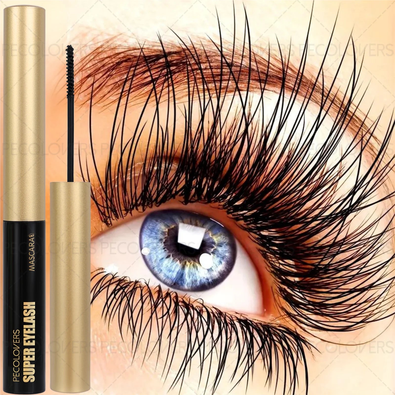 2 5D Waterproof Mascara-long-lasting Thickening Curling Lashes